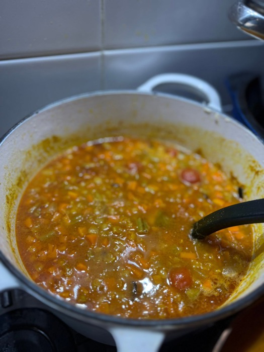 Grandma's ham hock soup
